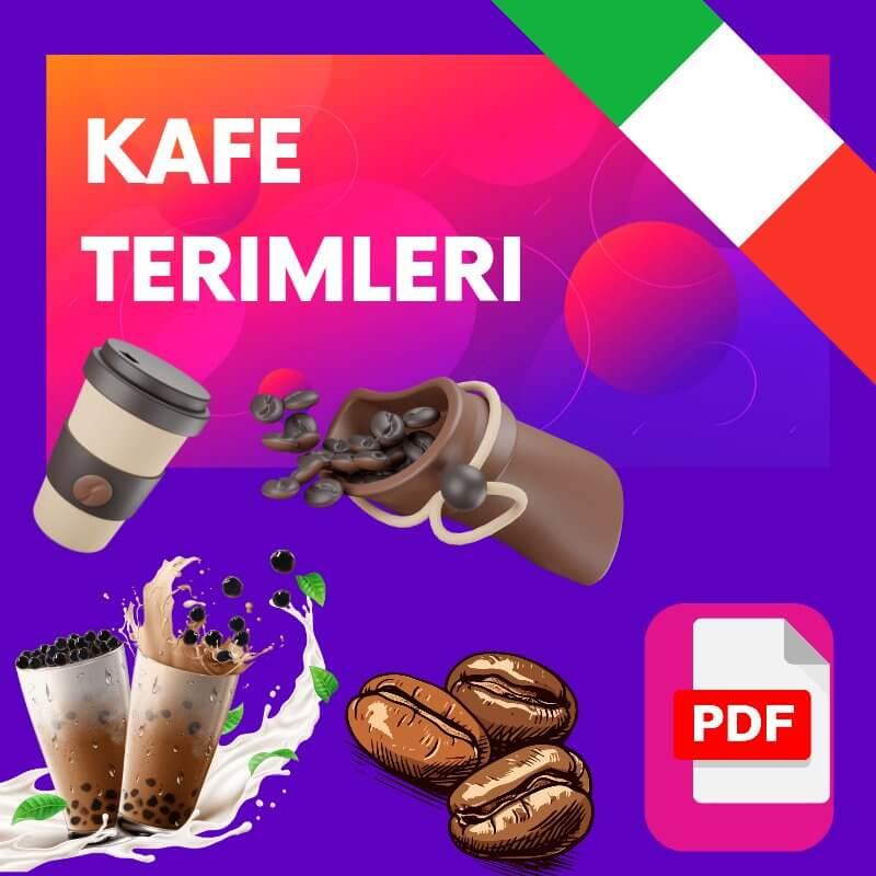 İtalyanca Kafe Terimleri (PDF)