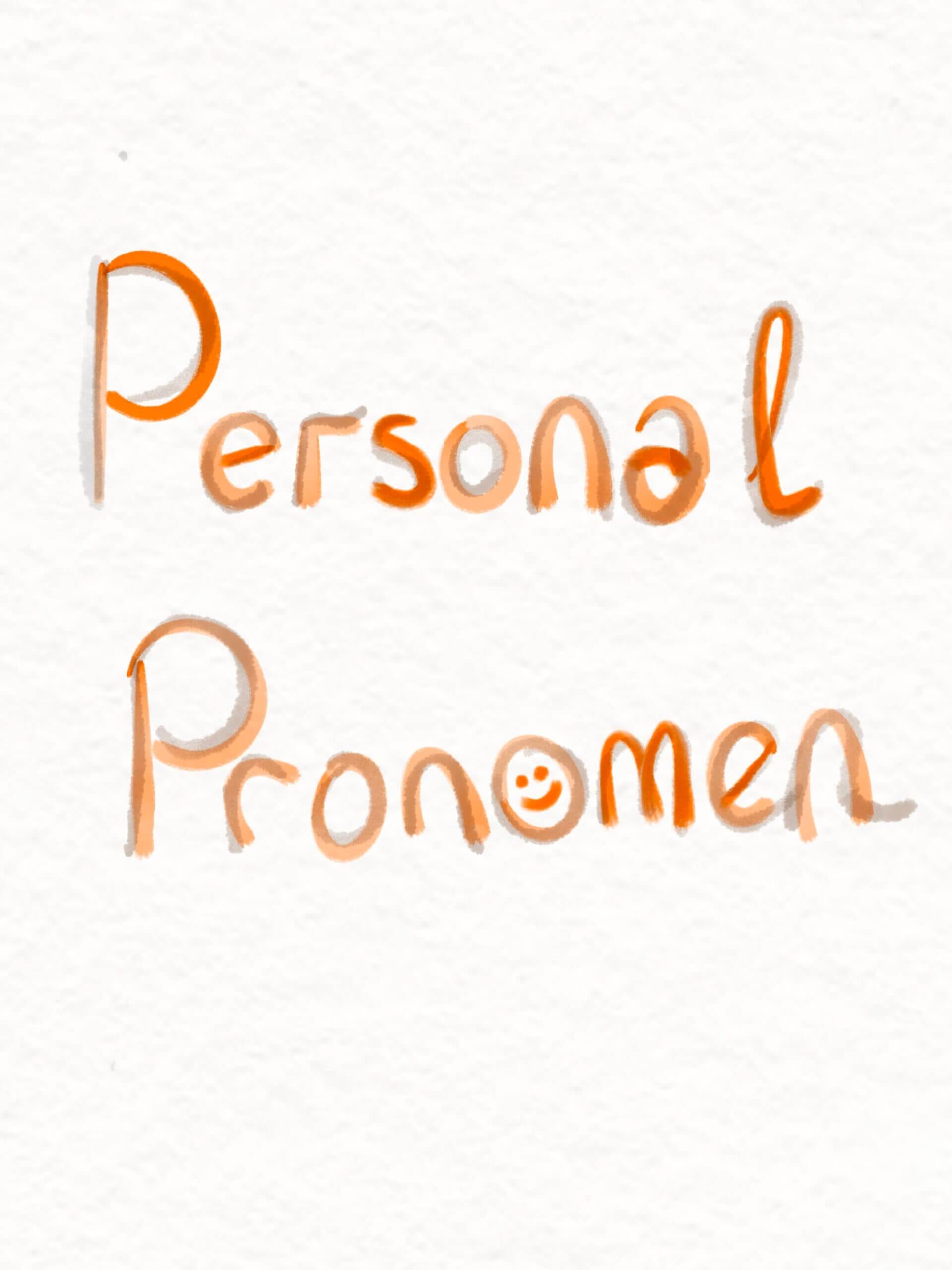 Personalpronomen (kişi zamirleri) Almanca a1